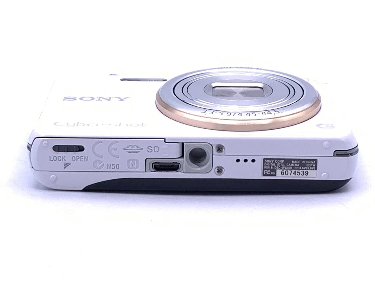 Sony Cyber-shot DSC-WX100 W - Thumbnail 3