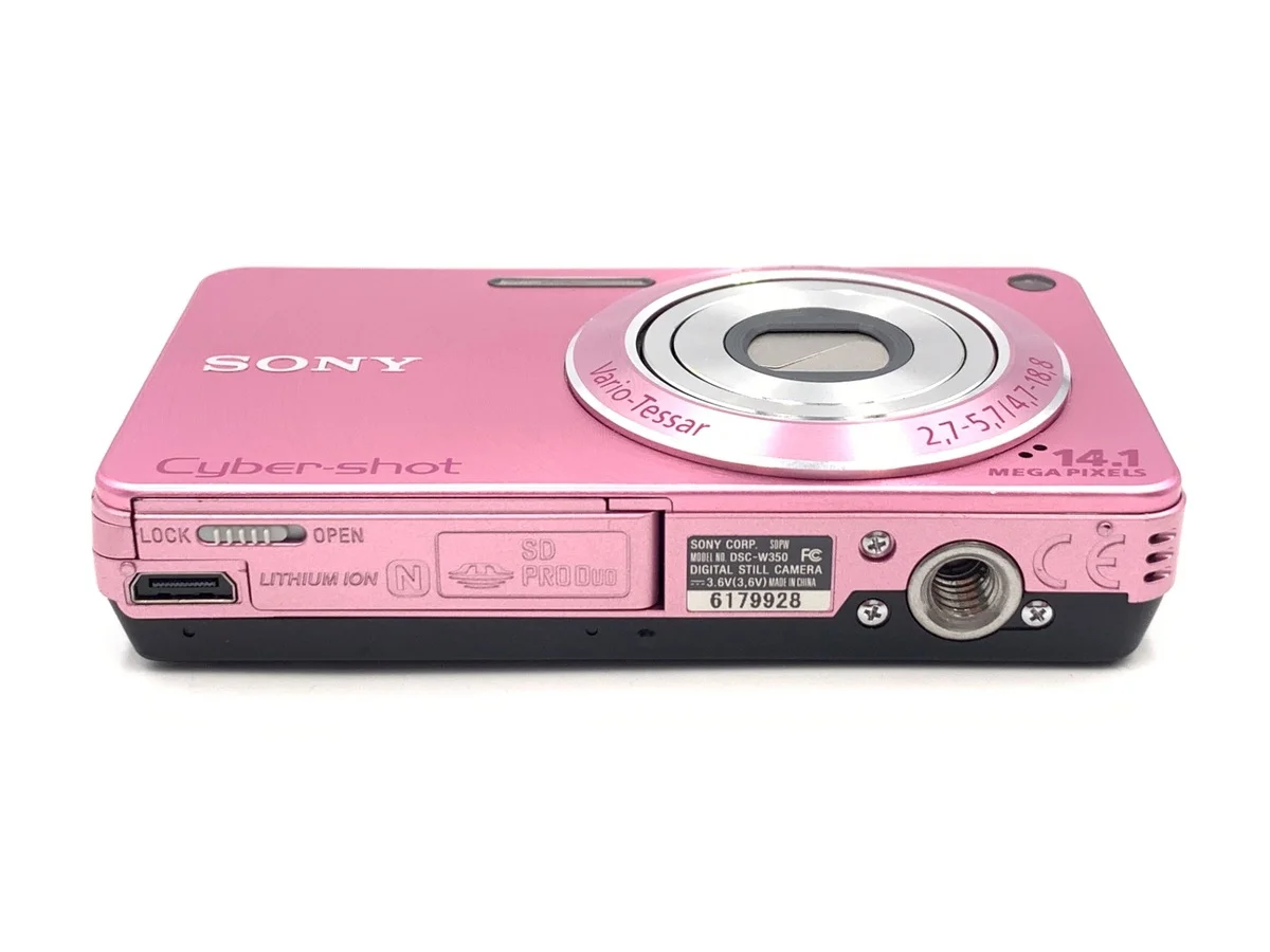 Sony Cyber-shot DSC-W350 P - Thumbnail 3