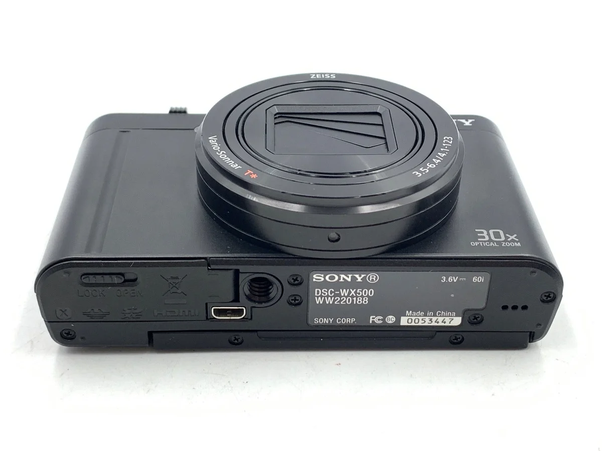 Sony Cyber-shot DSC-WX500 B - Thumbnail 3