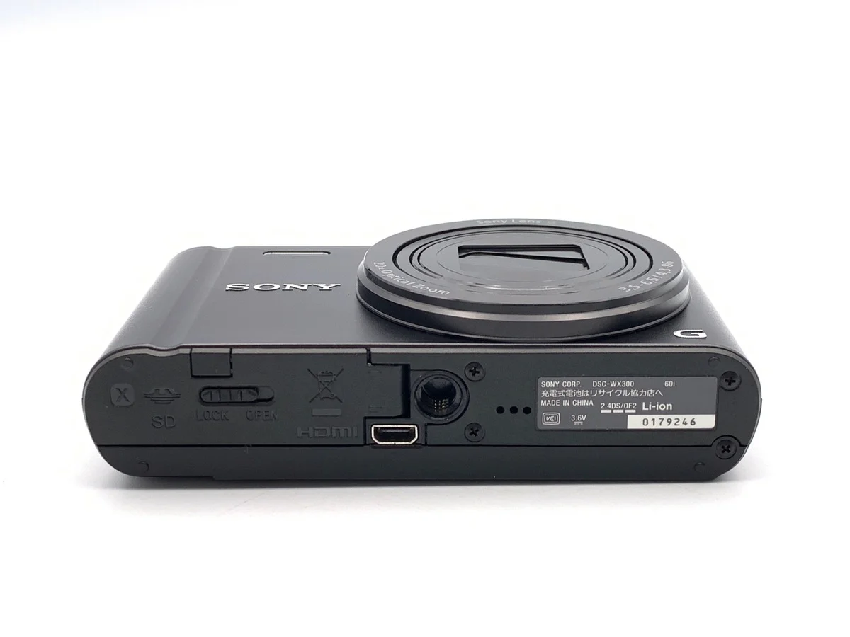 Sony Cyber-shot DSC-WX300 B - Thumbnail 3