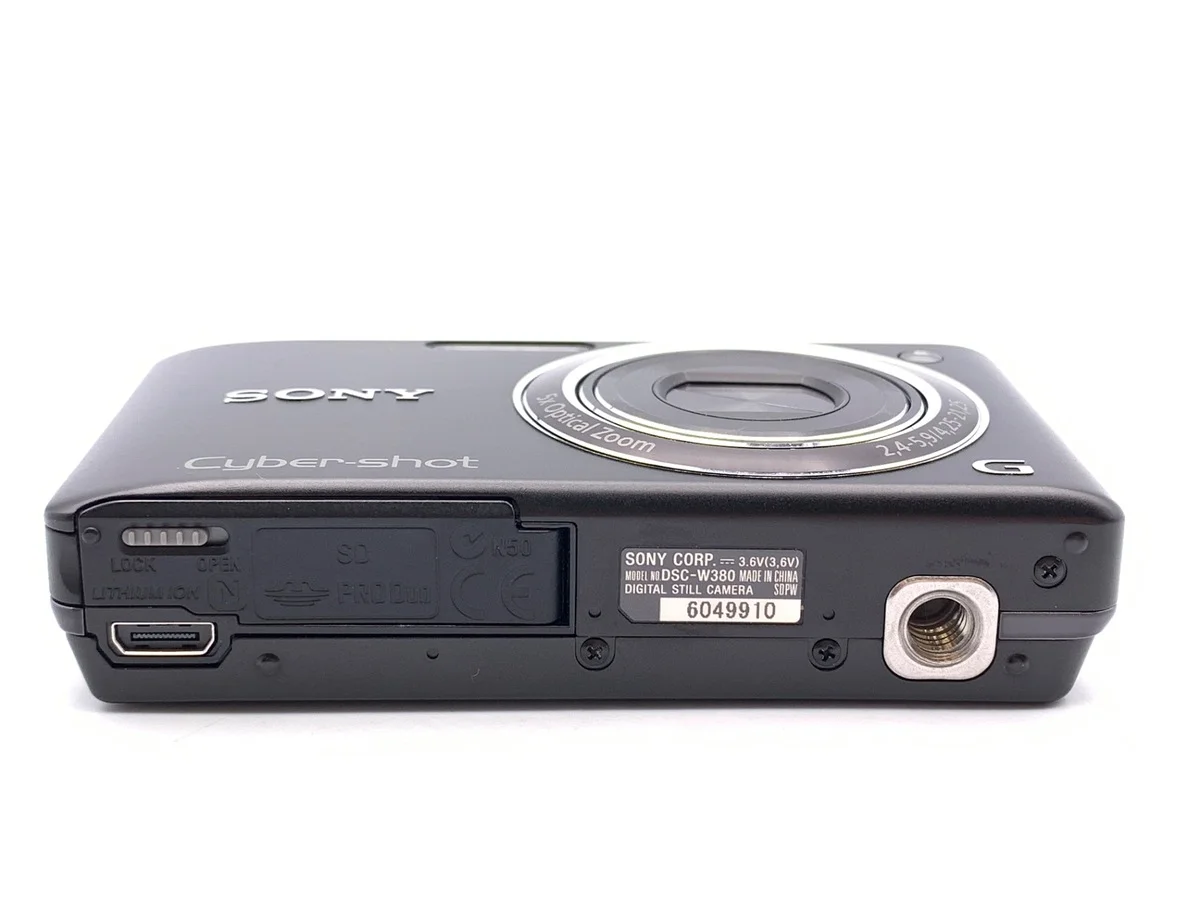 Sony Cyber-shot DSC-W380 B - 縮圖 3