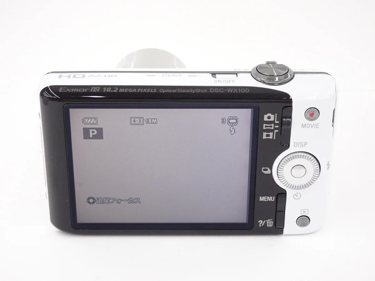 Sony Cyber-shot DSC-WX100 W - Thumbnail 2