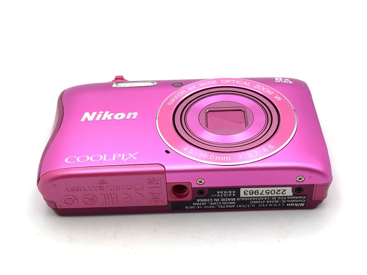 Nikon COOLPIX S3700PK - Thumbnail 3