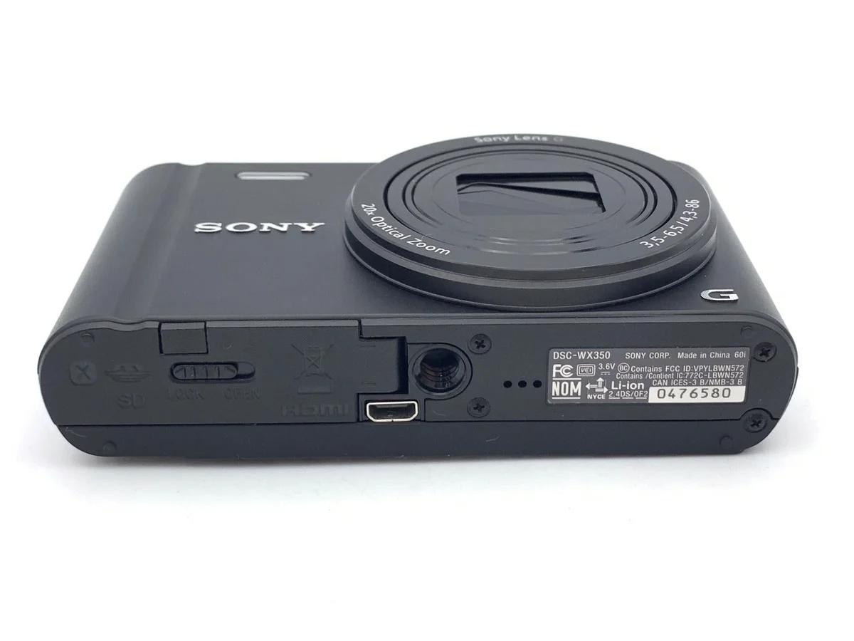 Sony Cyber-shot DSC-WX350 B - 縮圖 3