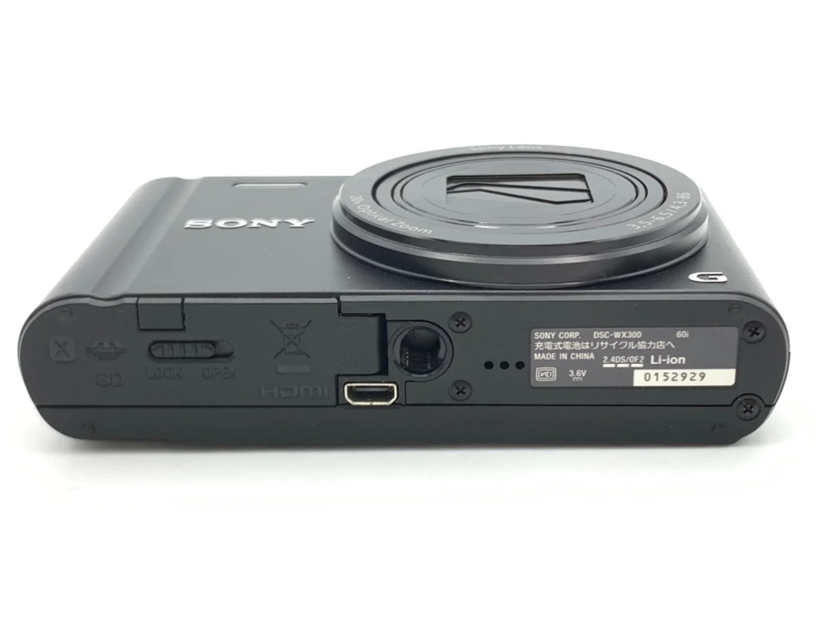 Sony Cyber-shot DSC-WX300 B - Thumbnail 3