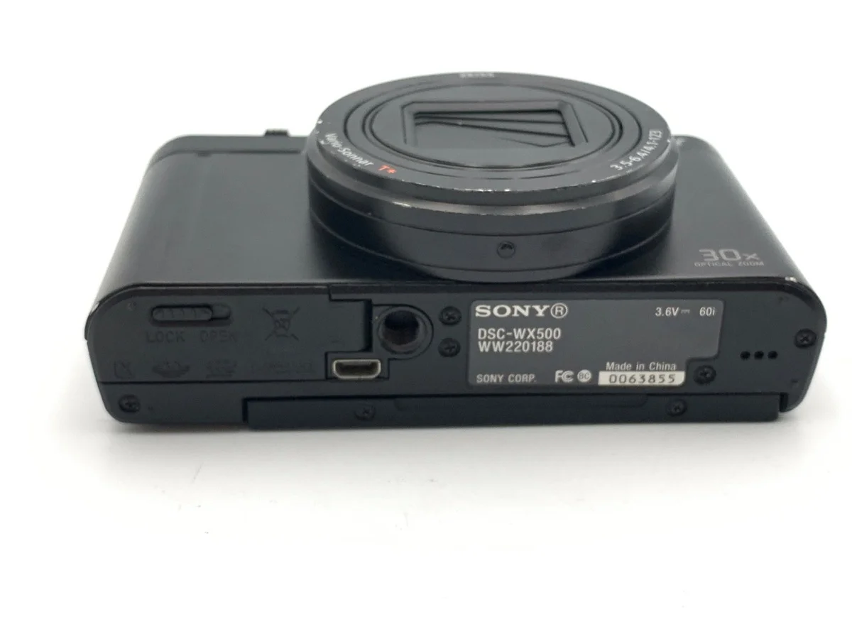 Sony Cyber-shot DSC-WX500 B - 縮圖 3